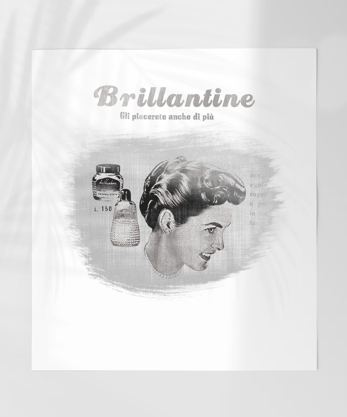Brillantine Vintage Advertisement Print Home Decor