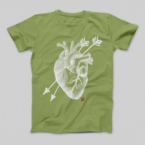 T-shirt donna boyfriend cupido-white
