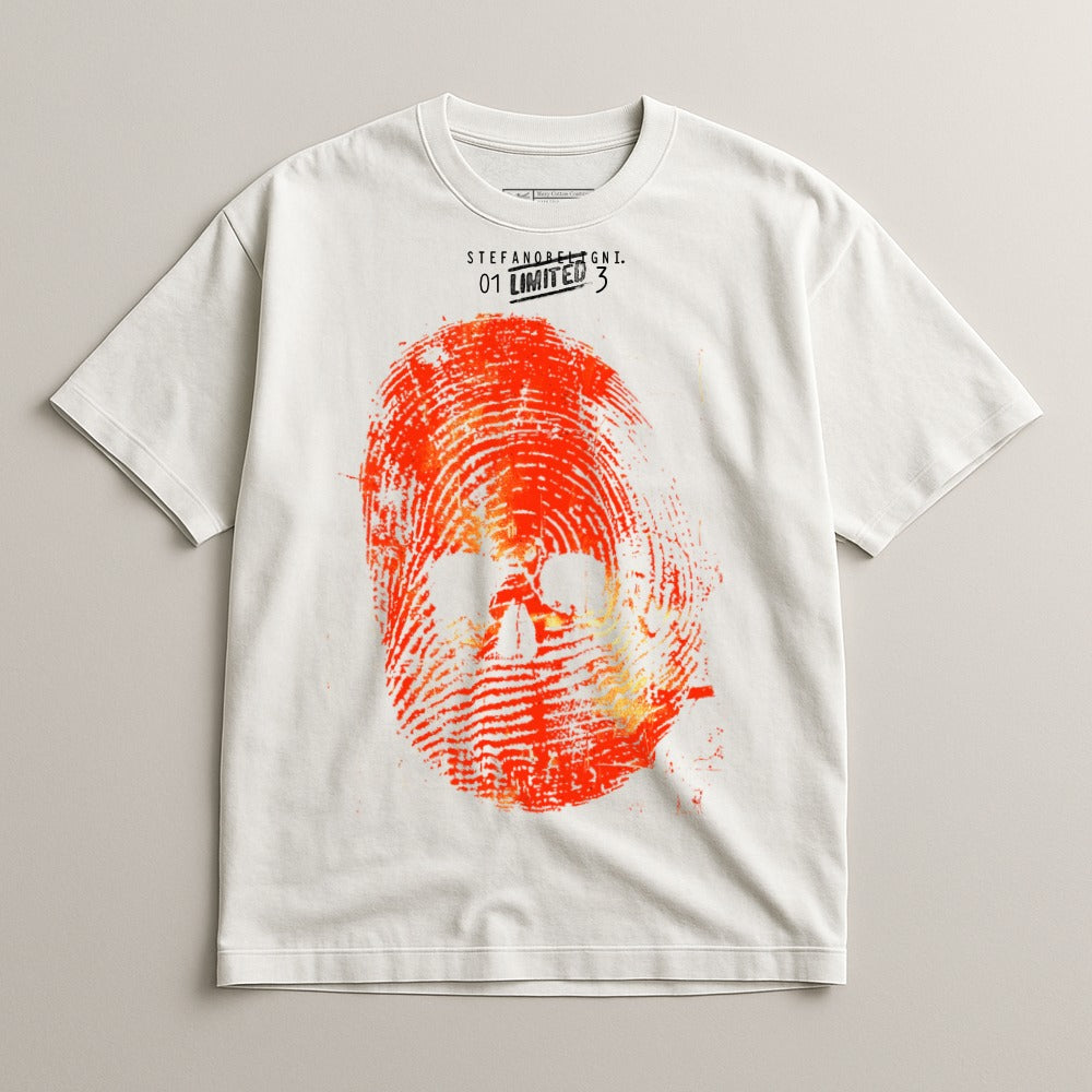 Vibrant Skull Fingerprint Design StefAndersen GT 01 Limited