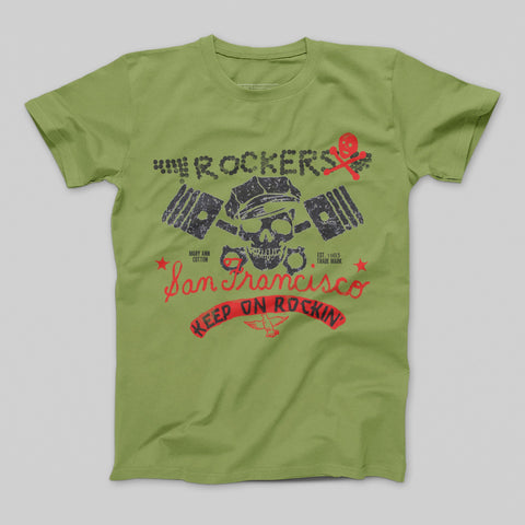 T-shirt donna boyfriend Rockers
