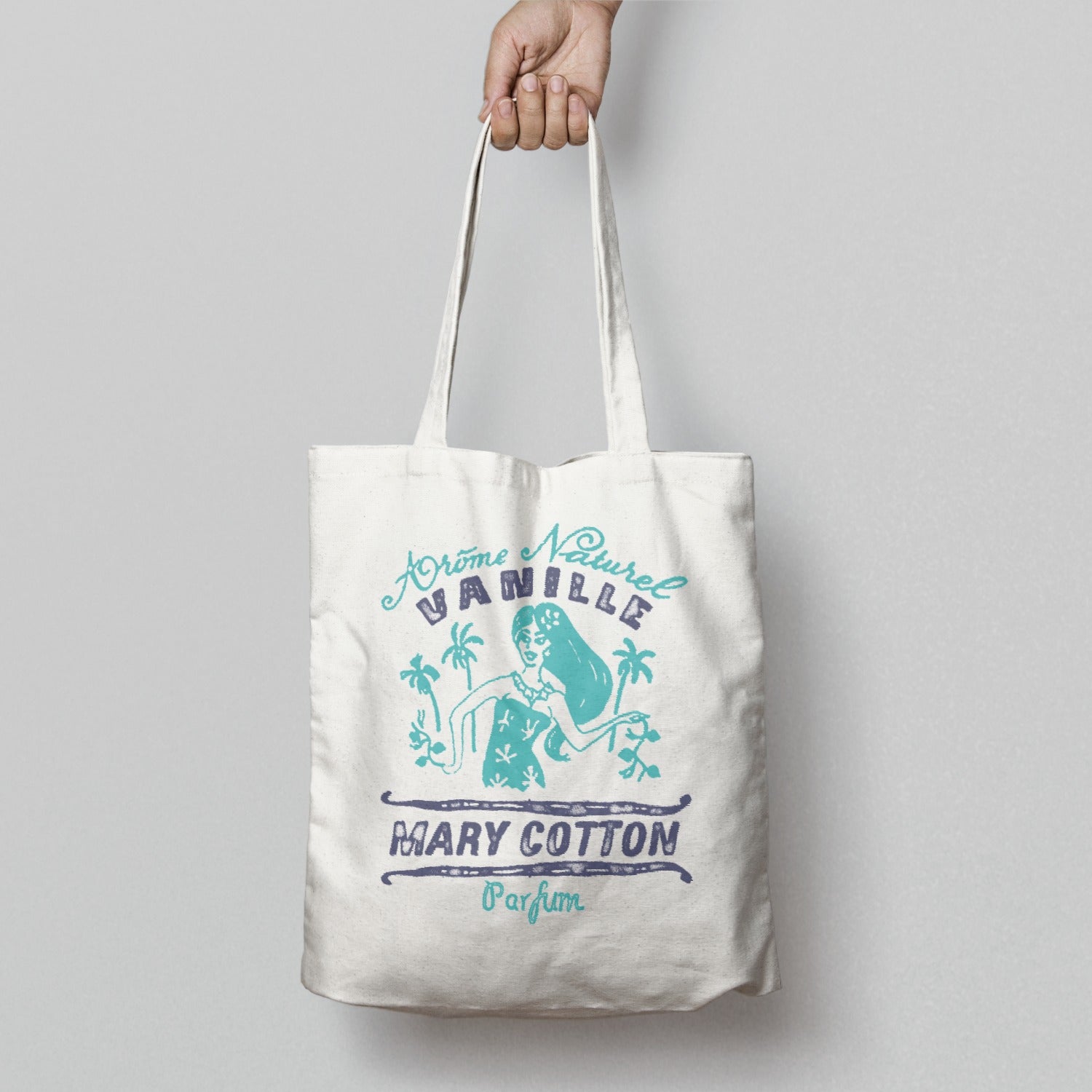 Arôme Naturel Vanille Mary Cotton Parfum tote bag
