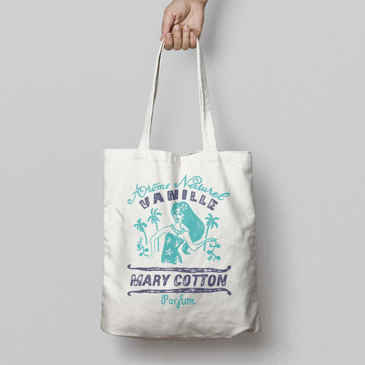 Arôme Naturel Vanille Mary Cotton Parfum tote bag