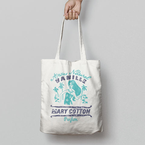 Arôme Naturel Vanille Mary Cotton Parfum tote bag