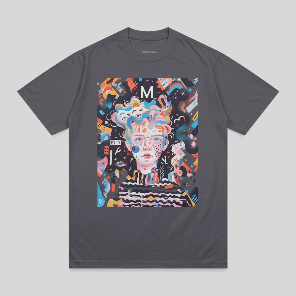 Vibrant Abstract Face Artistic M PIIY Design product type