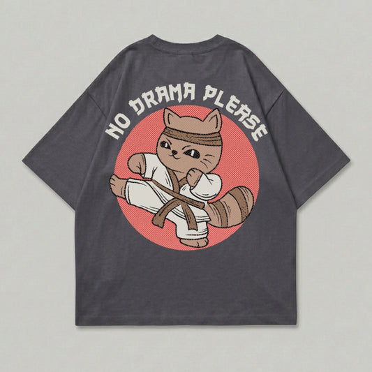 Cute Karate Cat No Drama Please Design product type
