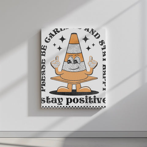 Quadro canvas stay-positive