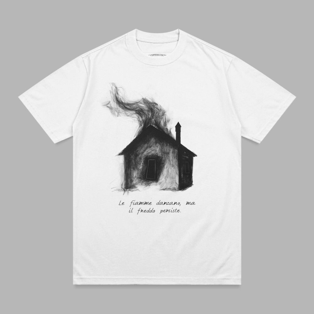 Burning house Le fiamme danzano ma il freddo persiste product type