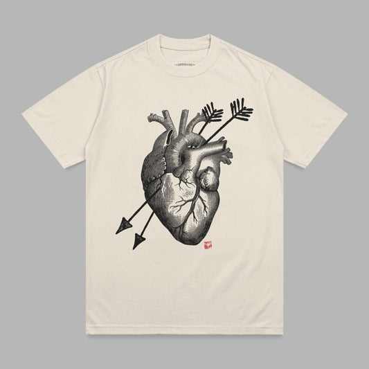 Love Struck Anatomical Heart Design Cream product type