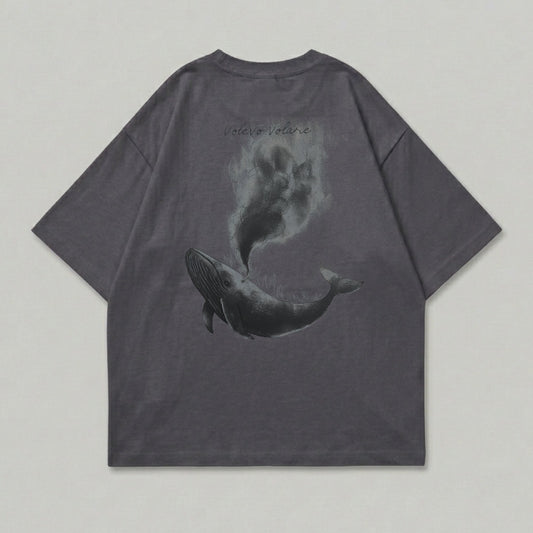 Dark Whale Spout VoleVo Volare Unique Design T-shirt product type
Whale
Spout Design
Marine Life
Ocean Animal
Graphic Tee
Artistic Print
Dark Gray Shirt
Charcoal Top
Unique Design
VoleVo Volare
Streetwear Fashion
Casual Apparel
Animal Graphic
Short Sleeve
Crew Neck
Statement Tee
Unisex Style
Gray Tee
Nature Inspired
Creative Design
