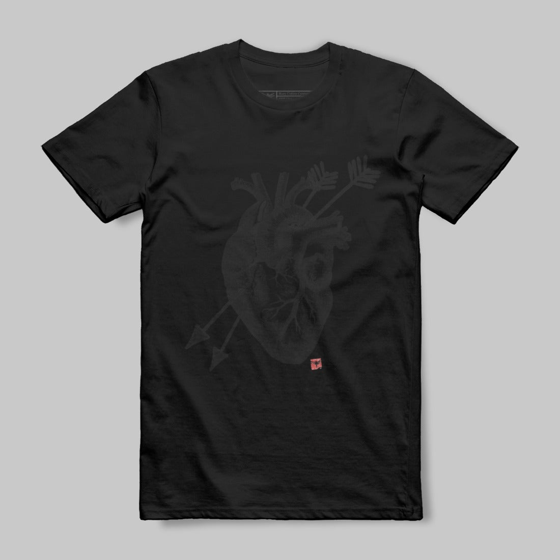 Anatomical Heart with Arrows Graphic T-shirt