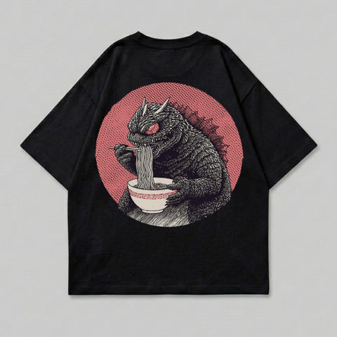 Godzilla Monster Ramen Noodles Chopsticks Circle Design product type
Godzilla, Kaiju, Monster, Ramen, Noodles, Chopsticks, JapaneseFood, AsianFood, Foodie, CreatureArt, DragonMonster, CartoonMonster, PopCulture, GraphicTee, UniqueGraphic, FunnyMonster, RetroArt, BigMonster, RedCircleDesign, BowlOfRamen