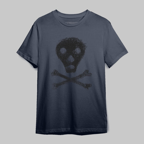 Skull and Crossbones Graphic T-Shirt for a Bold Look