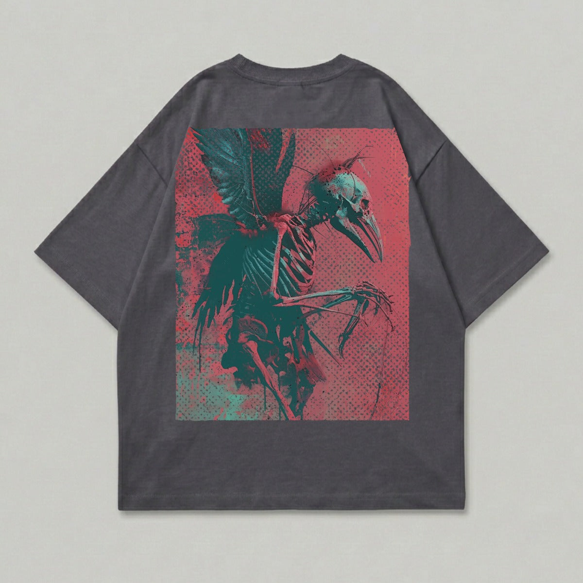 Dark Goth Bird Skeleton Winged Creature Horror product type