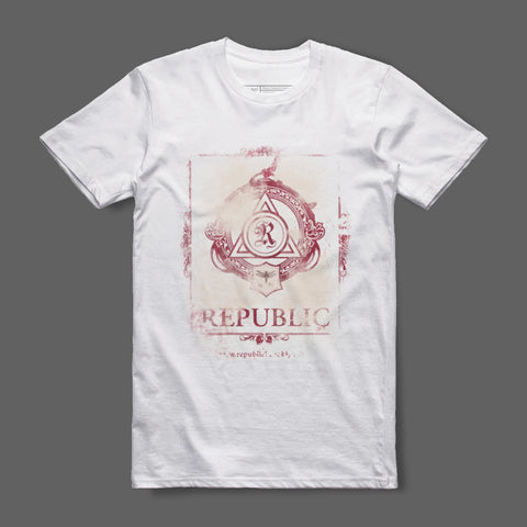 Republic Emblem Graphic Printed T-Shirt