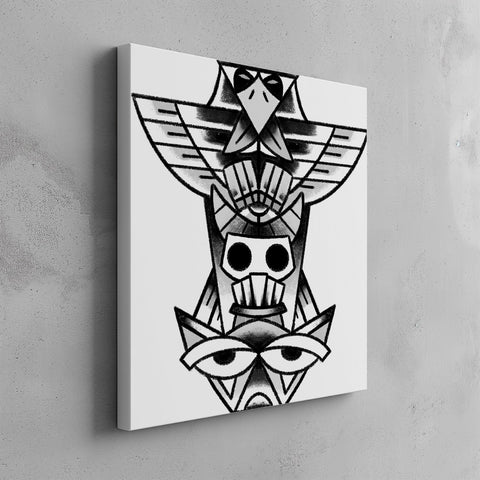 Quadro canvas oldtotem