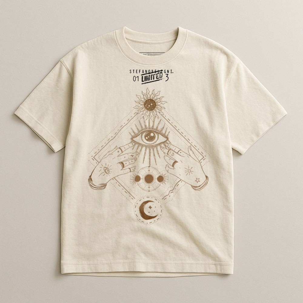 Intriguing All Seeing Eye Graphic Tee for a Unique Look