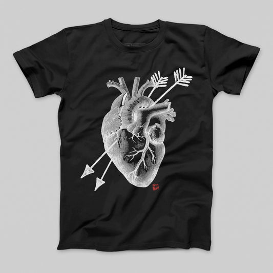 T-shirt donna boyfriend cupido-white
