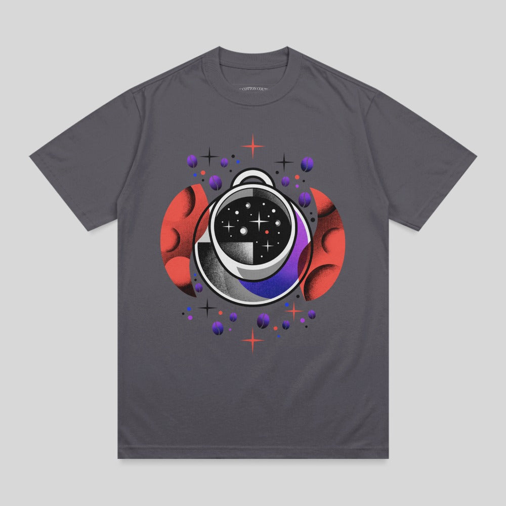 Geometric Cosmic Art Stellar Vision Abstract Planets product type