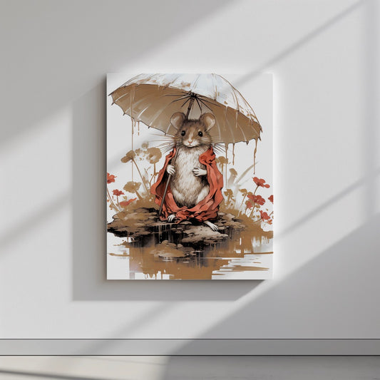 Quadro canvas rainymouseok