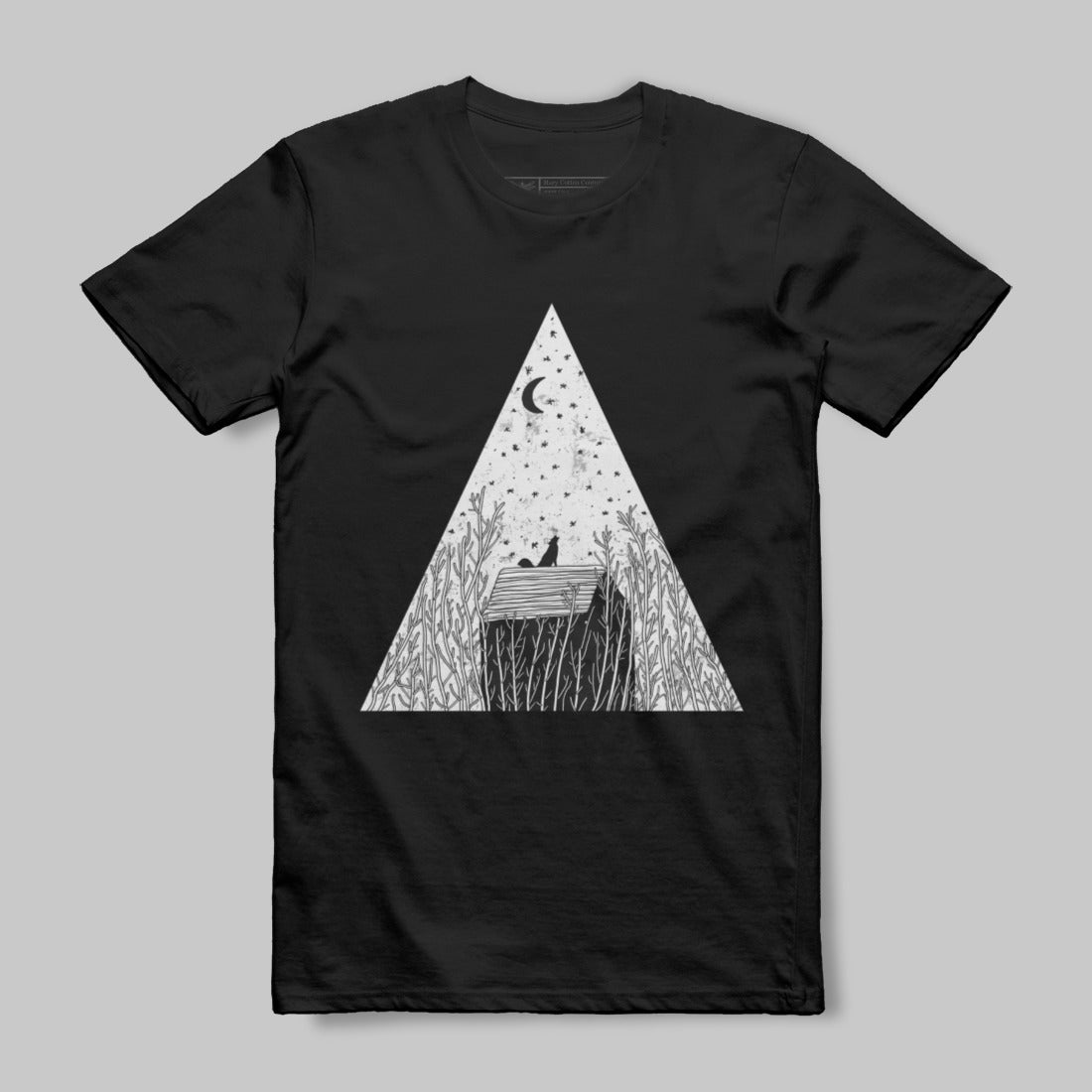 Night Sky Cabin Artistic Design T-shirt product