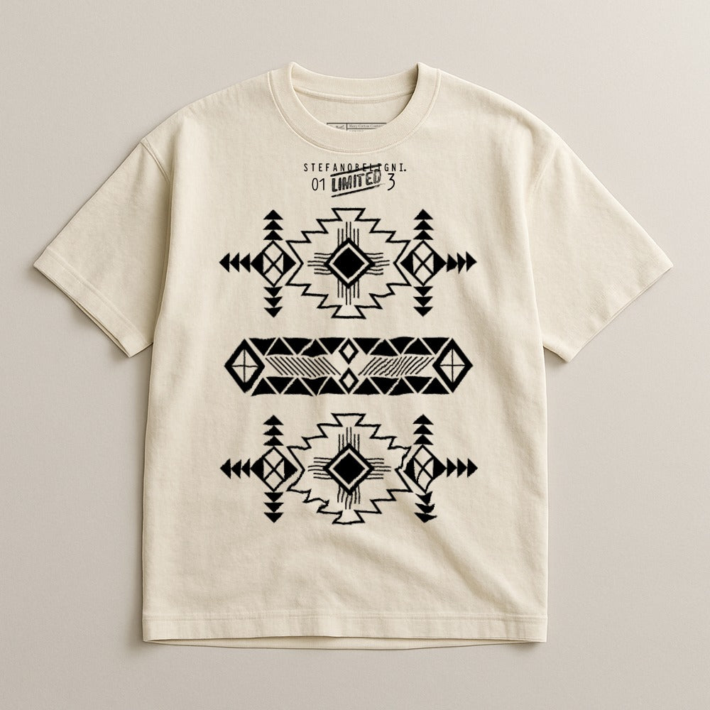 Limited Edition Tribal Patterns Graphic Tee