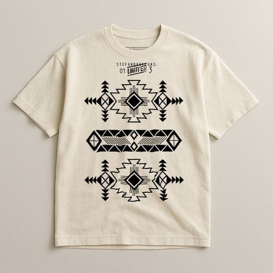 Limited Edition Tribal Patterns Graphic Tee
