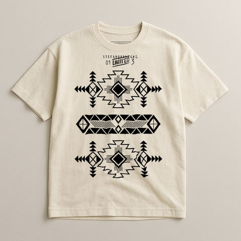 Limited Edition Tribal Patterns Graphic Tee