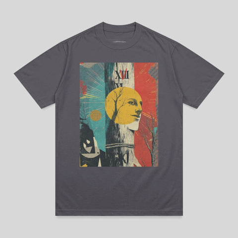 Abstract Colorful Sun Face XII Graphic Design product type