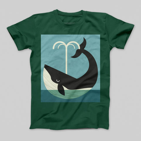 T-shirt donna boyfriend whale_new