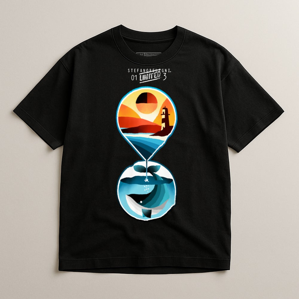 Limited Edition Hourglass Design Casual Shirt