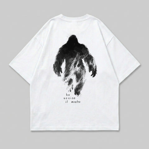Bigfoot Creature Silhouette Italian Phrase 'ho ucciso il mostro' product type