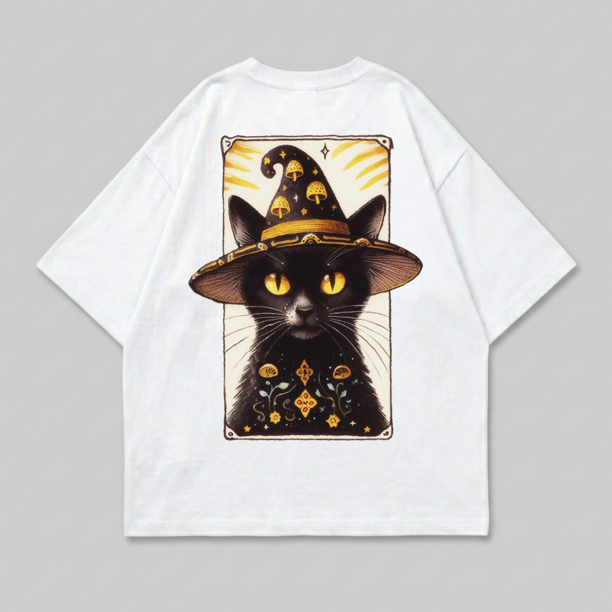 Black Cat Witch Hat Mushroom Mystical Magical product type