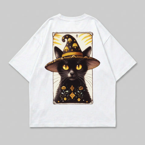 Black Cat Witch Hat Mushroom Mystical Magical product type