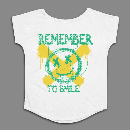 Remember To Smile Graphic T-Shirt