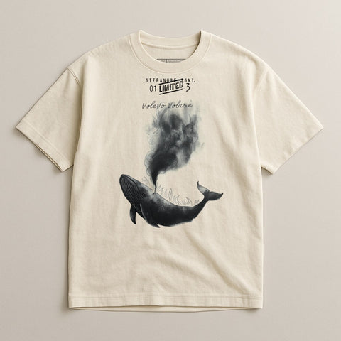 Limited Edition Whale Graphic Print T-shirt