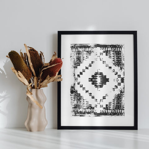 Monochrome Pattern Wall Art Decor for Stylish Rooms