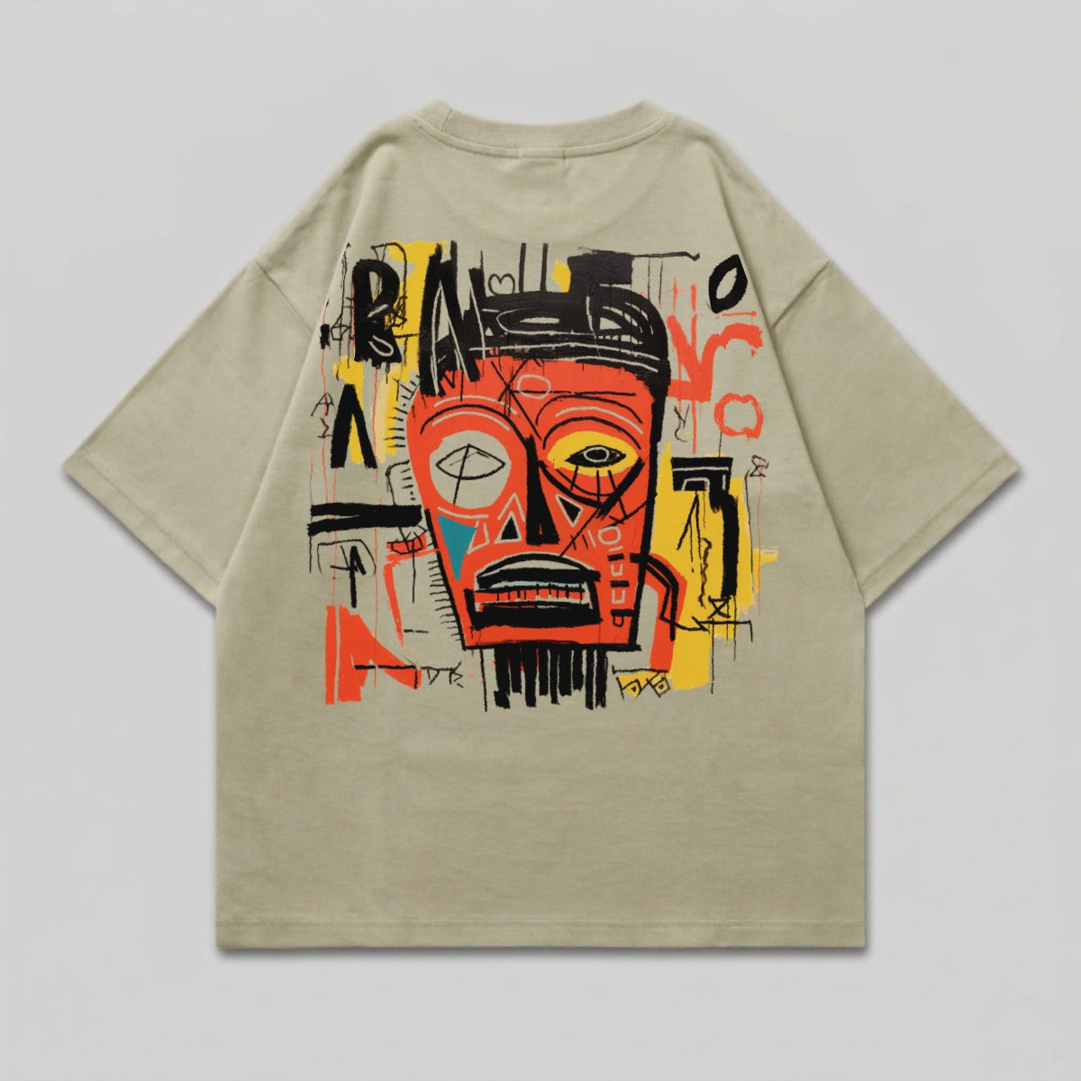 Abstract Graffiti Face Colorful Graphic product type