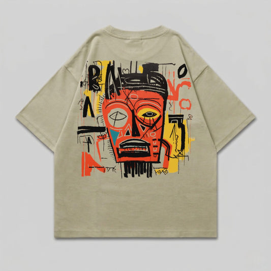 Abstract Graffiti Face Colorful Graphic product type
