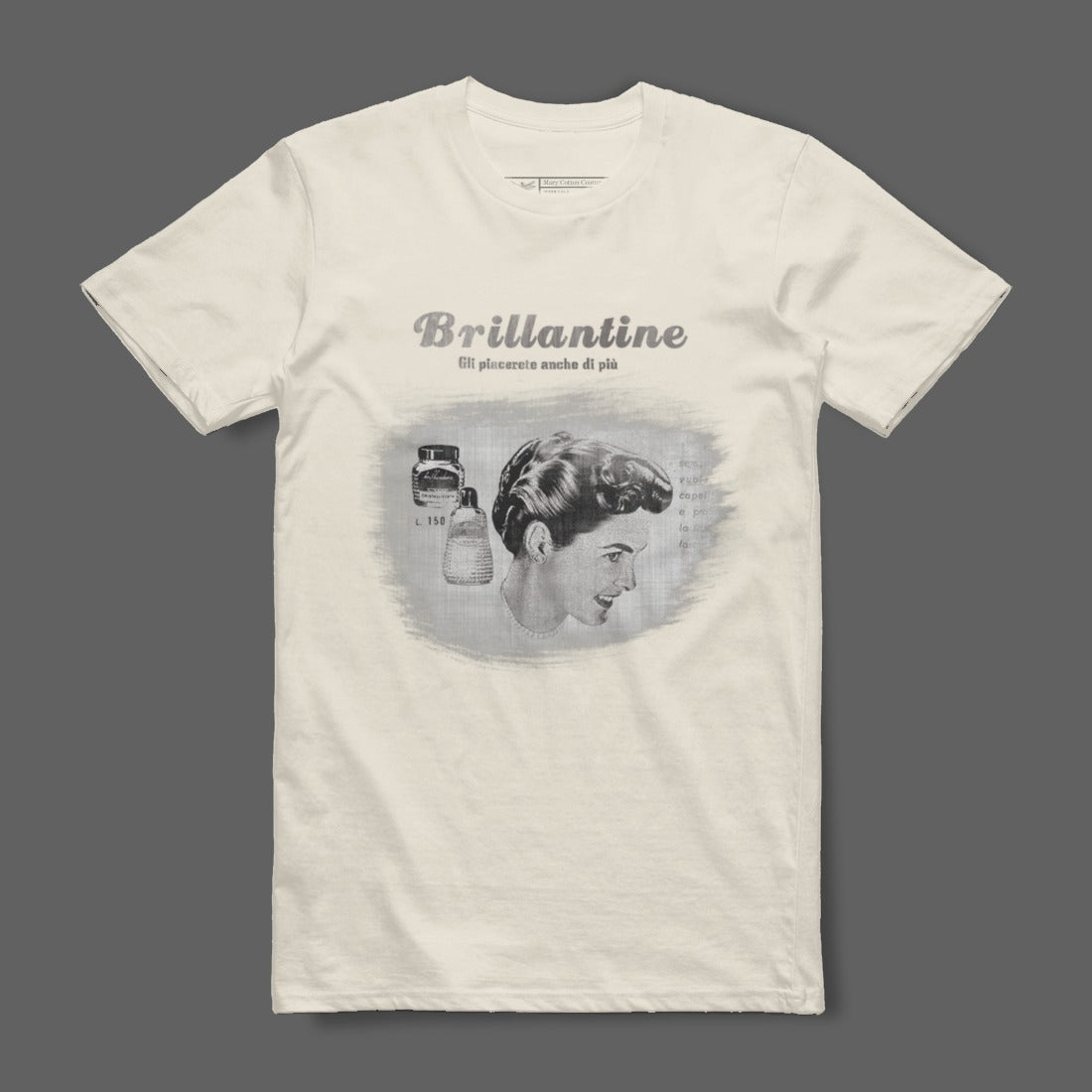 Brillantine Retro Style Illustrated T-Shirt
