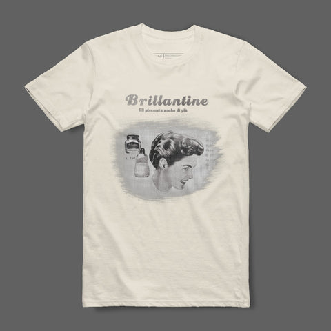 Brillantine Retro Style Illustrated T-Shirt