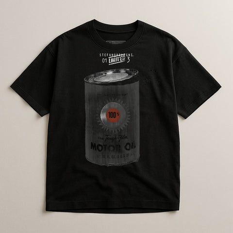 Limited Edition 100% Motor Oil Design T-shirt