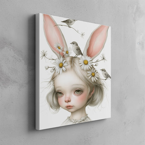 Quadro canvas lady