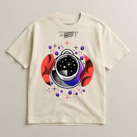 Stef And Reen Gnt 01 Lanflez 3 Astronaut T-shirt