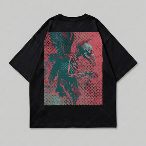 Haunting Skeleton Bird Skull Winged Figure Artistic product type