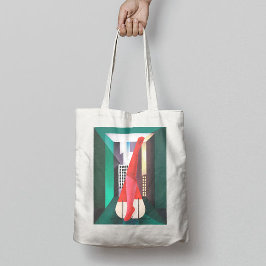 Modern Geometric Abstract Art Tote Bag Product