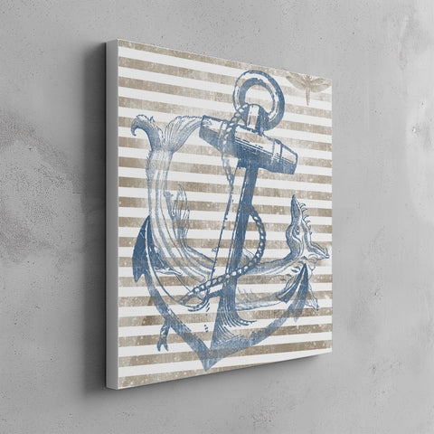 Quadro canvas Stripe Anchor
