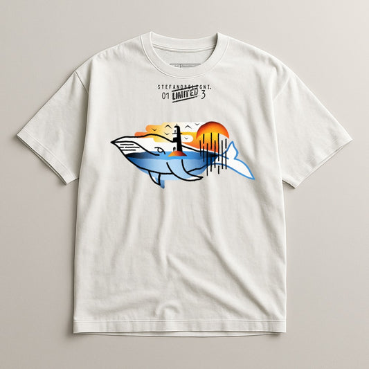 Stef Andert GT 01 Limited 3 Whale Sunset T-Shirt