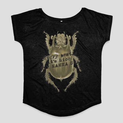 Every Beetle Is Nice Mamma Slogan Beetle Shirt