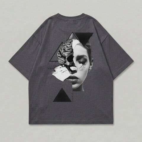 Split Face Skull Brain Triangles Abstract T-shirt product type
T-shirt
Graphic Tee
Skull Art
Brain Design
Abstract Print
Geometric Art
Dark Aesthetic
Gothic Fashion
Artistic Shirt
Unique Graphic
Streetwear Style
Oversized Fit
Unisex Clothing
Edgy Design
Creative Print
Mind Concept
Anatomy Print
Face Graphic
Modern Art
Distressed Look