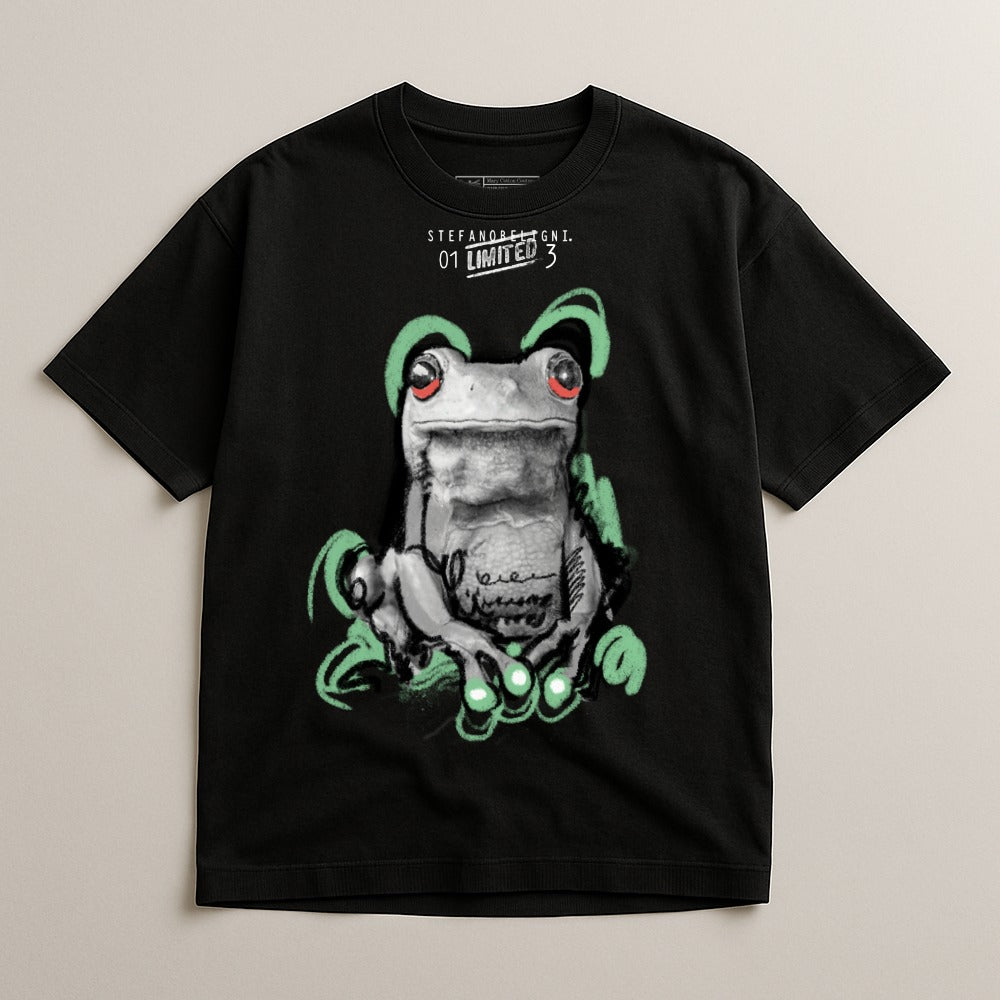 Stefan Ong Limited Edition T-Shirt with Frog Design